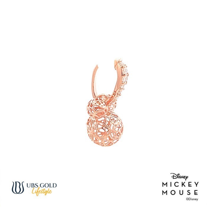Ubs Gold Liontin Emas Disney Mickey Mouse - Cly0021 - 17K