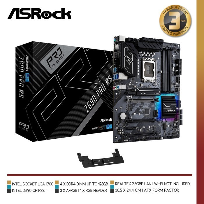 Asrock Z690 Pro Rs Intel Z690 Lga 1700 Ddr4 Atx