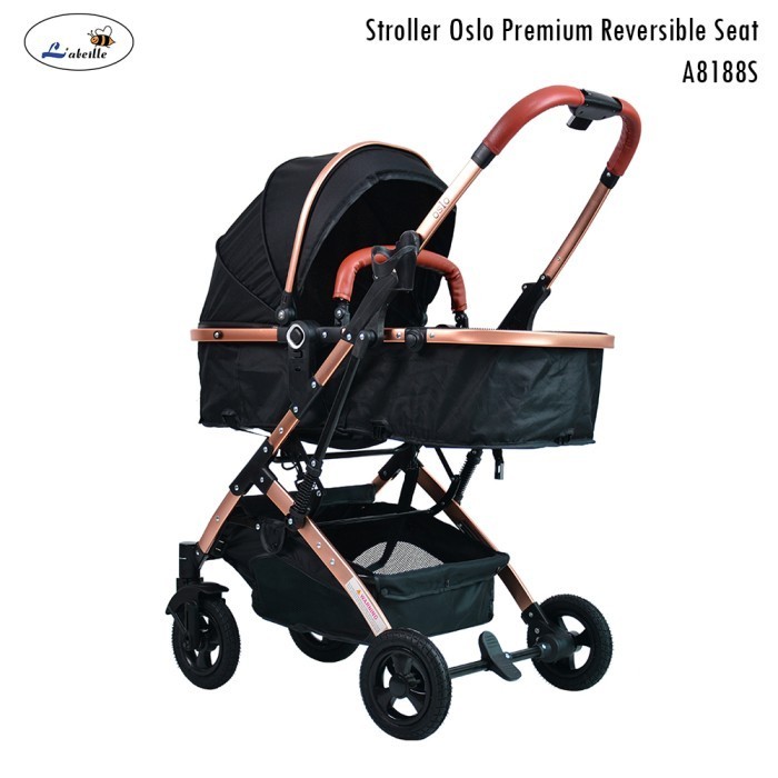 Labeille A8188S Stroller Bayi Oslo Premium Reversible Kereta Dorong