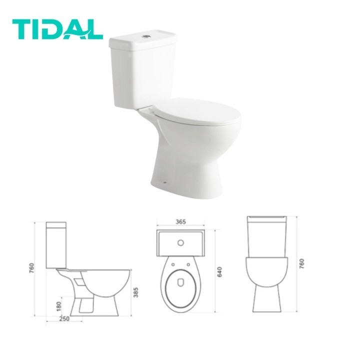 Toilet / Closet Duduk Tidal Td083 Termurah Terlaris Promo