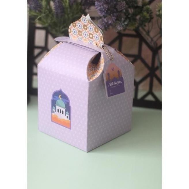 Box Kubah Lebaran Isi 3 Toples Biggy 250Gr Dus Kue Kering Eid Al Fitri Hazelbrand