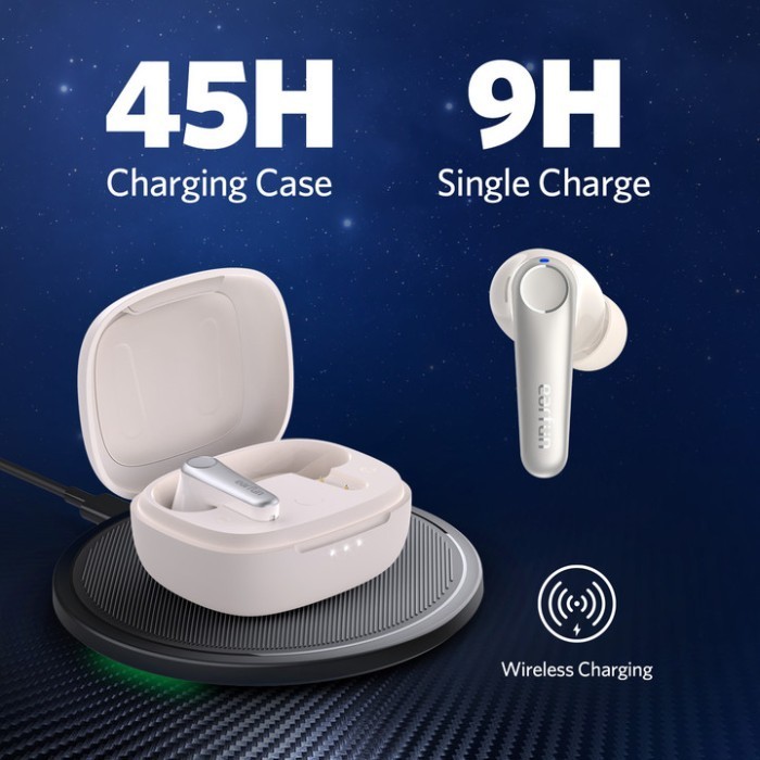 Earfun Air Pro 3 White - The World'S 1St Le-Audio Anc Tws