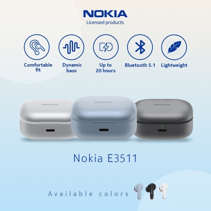 Nokia E3511 Anc True Wireless Earphones Tws Low Latency Hd