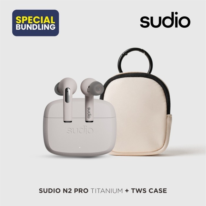 Sudio N2 Pro Titanium Se - Tws Bluetooth In-Ear Earbuds With Anc