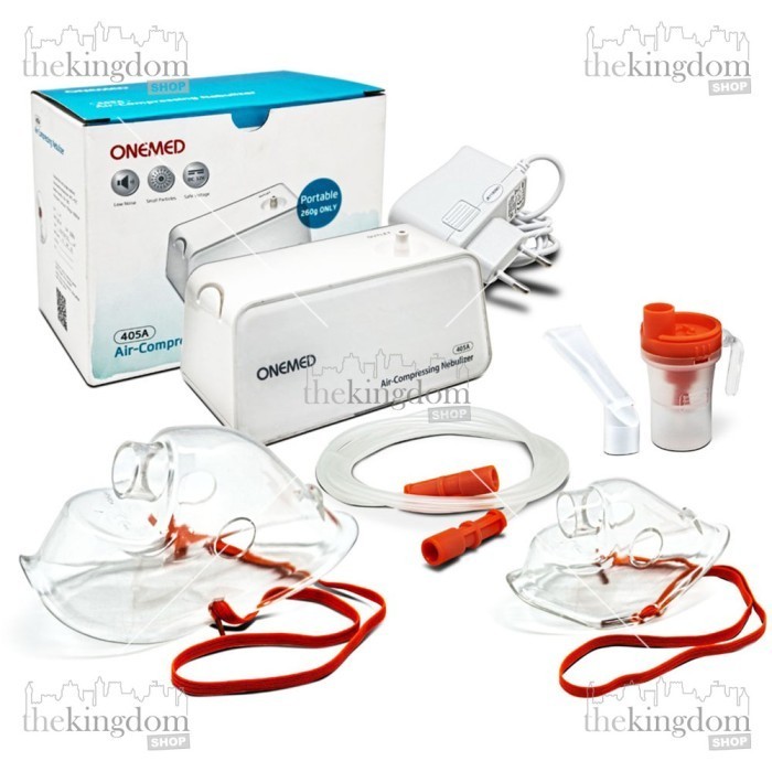 Onemed 405A Air Compressing Nebulizer Mesin Uap Asma Inhaler