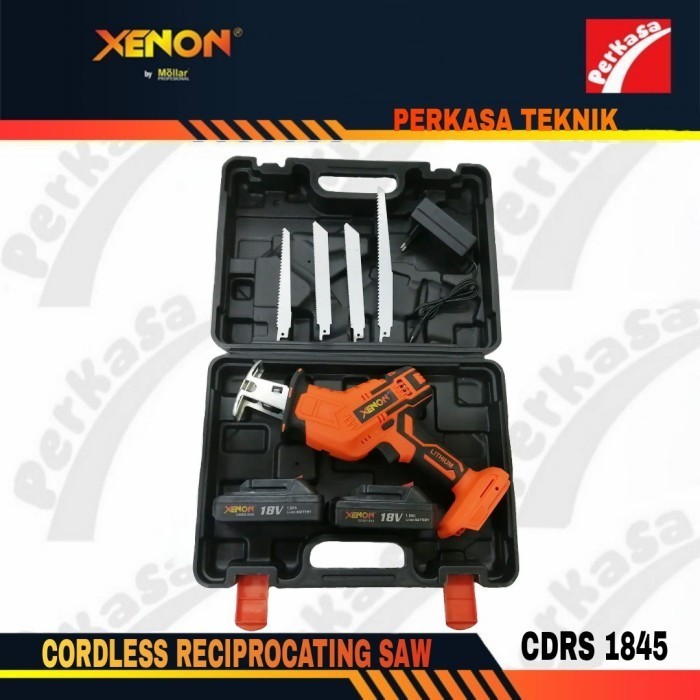 TERBARU - Reciprocating Saw Cordless Xenon CDRS1845 Gergaji Potong Baterai