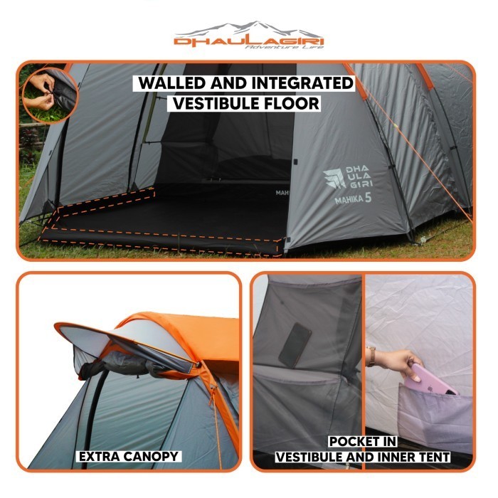 Tenda Camping Dhaulagiri Mahika 5