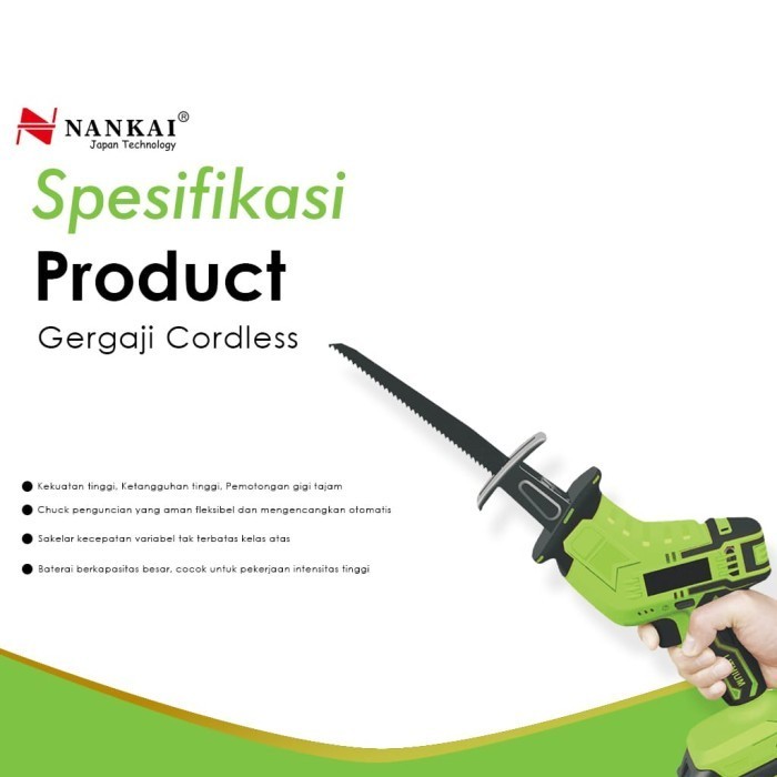 Gergaji Listrik Elektrik Nankai