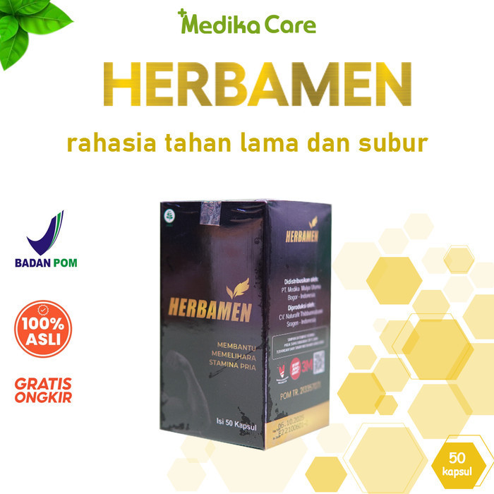 HERBAMEN - RAHASIA SPERMA KENTAL & SUBUR MENINGKATKAN KUALITAS SPERMA