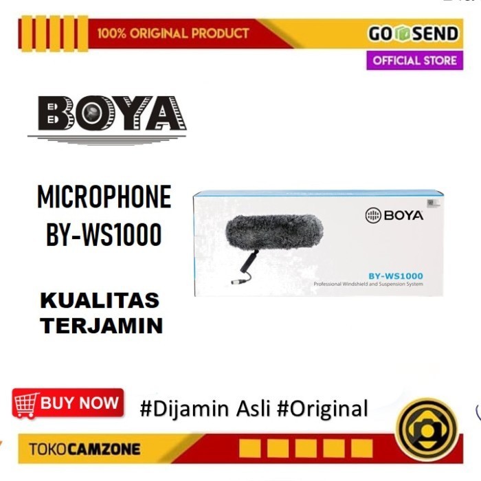 Boya By-Ws1000 Blimp Windshield For Shotgun Microphone