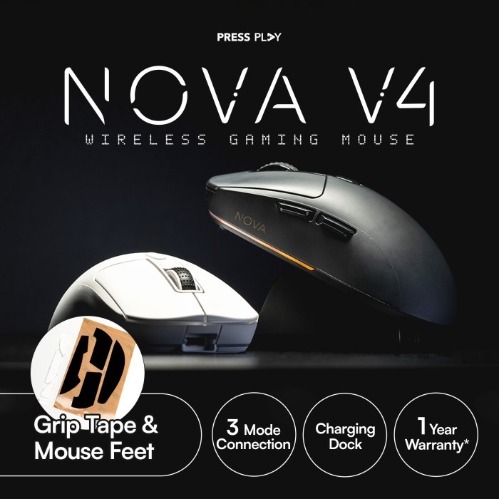Nova V4 Lightweight Wireless Gaming Mouse
