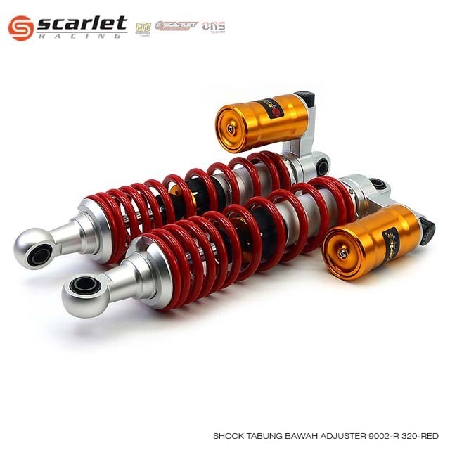 Scarlet Racing Shock Skok Tabung Bawah Adjuster 9002R 280 320 340 Mm