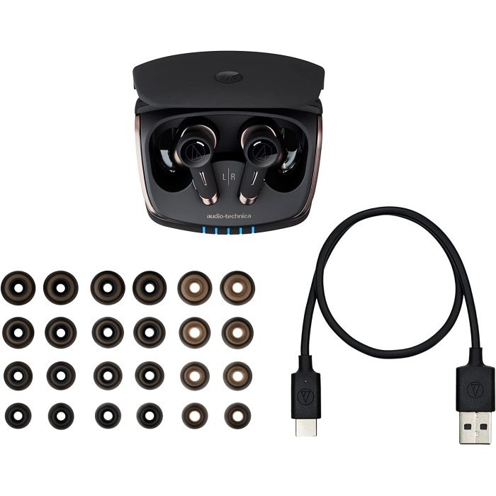 Audio Technica Ath-Twx9 Twx 9 Tws True Wireless Anc Earbuds Earphones