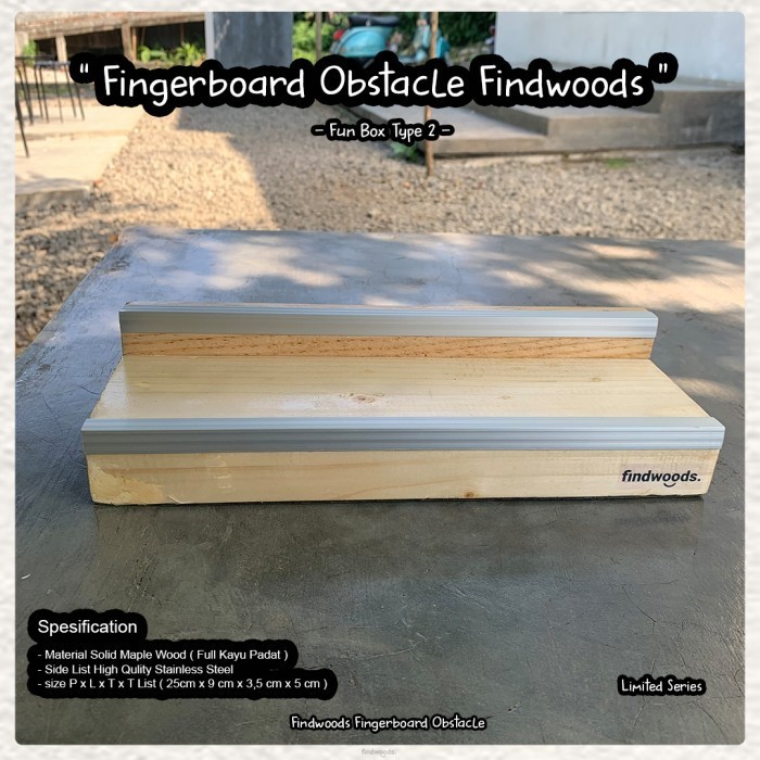 

Fingerboard Box Obstacle Findwoods Vol 2