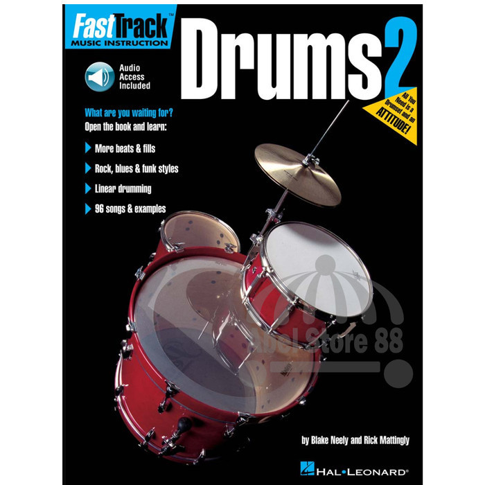 

Fasttrack Drum Method Book 12 - Buku Belajar Drum Pemula