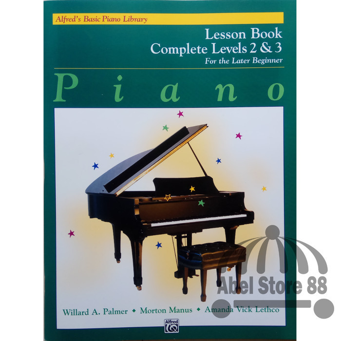 

Alfred'S Basic Piano Lesson Book Complete Level 2 & 3 - Buku Piano