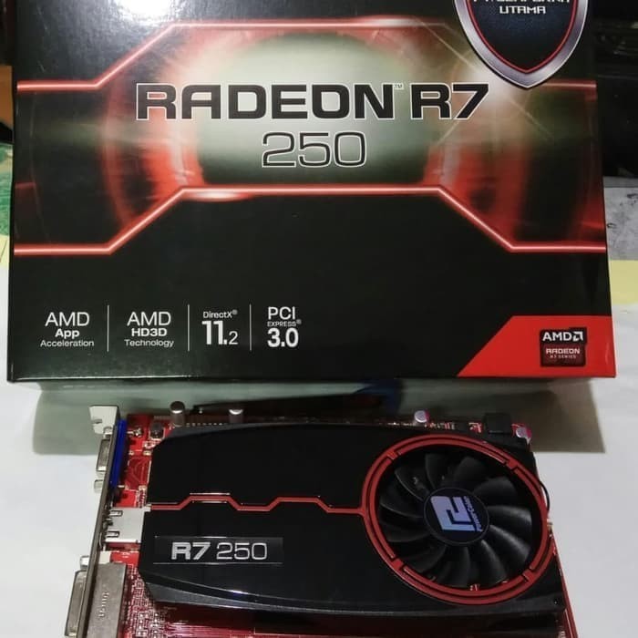 Powercolor R7 250 2Gb Ddr3 128Bit Termurah Terlaris Promo