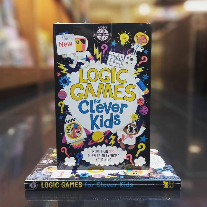 

Buku Anak : Logic Games For Clever Kids (Buster Brain Games)