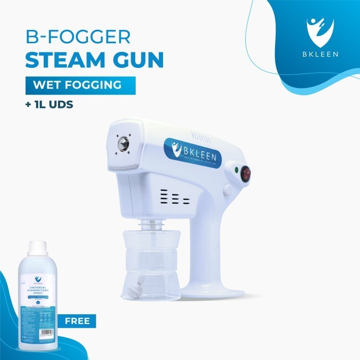 Bkleen Portable Steam Gun Mobil Rumah Disinfectant Bukan Mesin Fogging Termurah Terlaris Promo