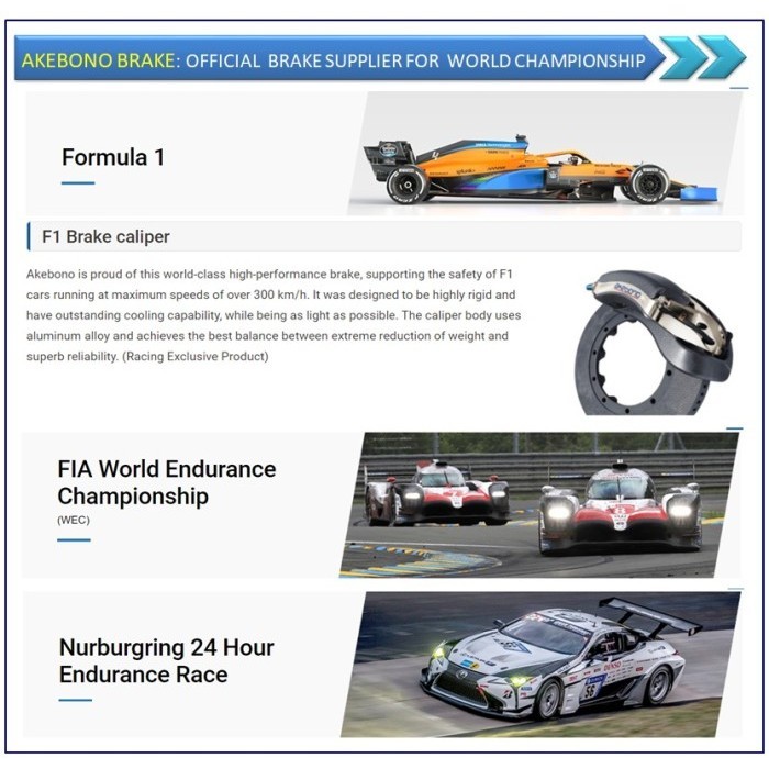 Akebono Kampas Rem Depan Xpander,Nissan Livina , Rush & Terios