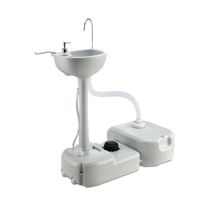 Informa - Genova Wastafel Portabel - Abu-Abu