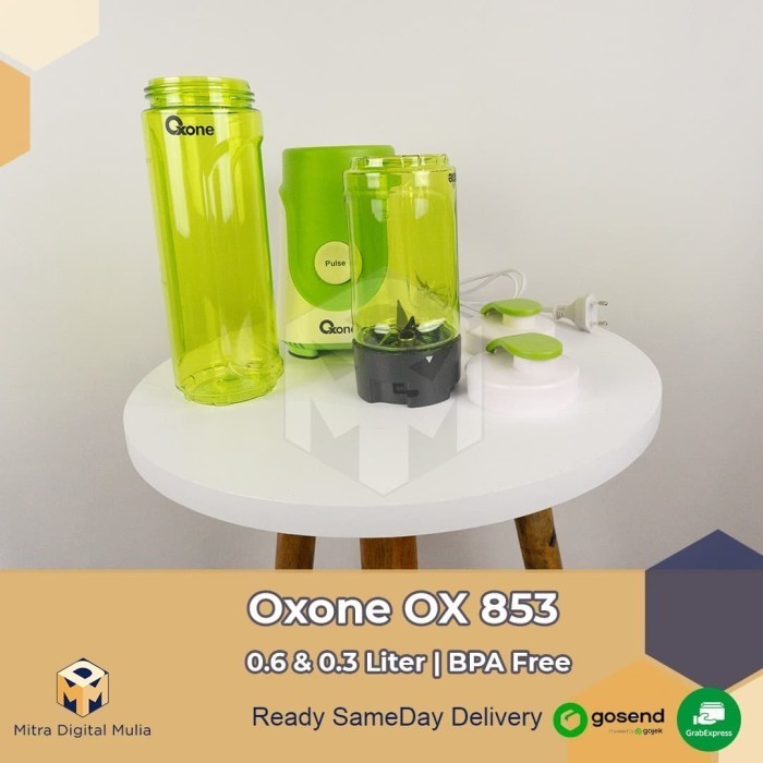 [Cod] Oxone - Ox 853 Personal Hand Blender 2 Gelas Hijau