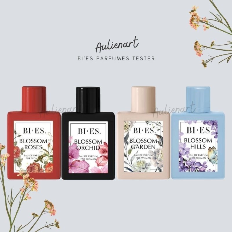 [BEST DEAL] BIES PARFUME TESTER ORIGINAL BLOSSOM ROSES HILLS ORCHID GARDEN EDP FOR WOMAN - CYBERMAN