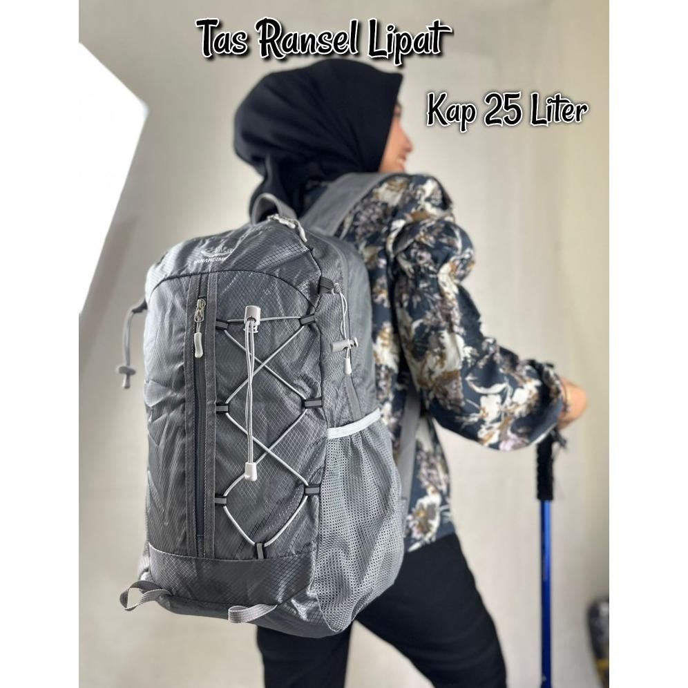READYYY!!! BASSIC TAS LIPAT KAPASITAS 25 LITER OUTDOOR TAS LIPAT RANSEL BACKPACK TAS OUTDOOR