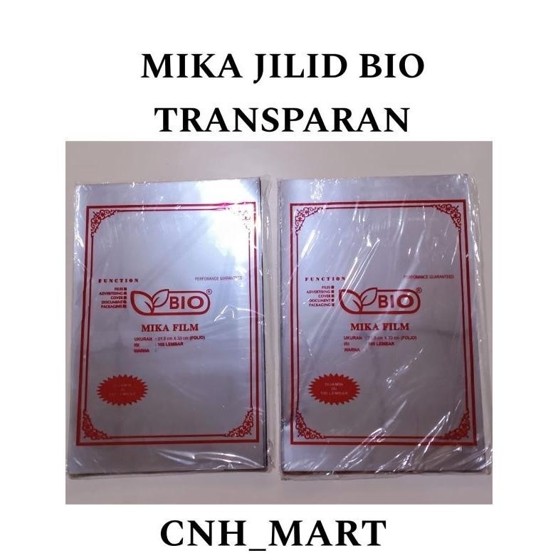 

NEW 1 Pak ( 100PCS) Plastik mika jilid transparan ukuran f 4 tebal 0.7 mm/ plastik mika/ mika jilid Bio TERLARIS
