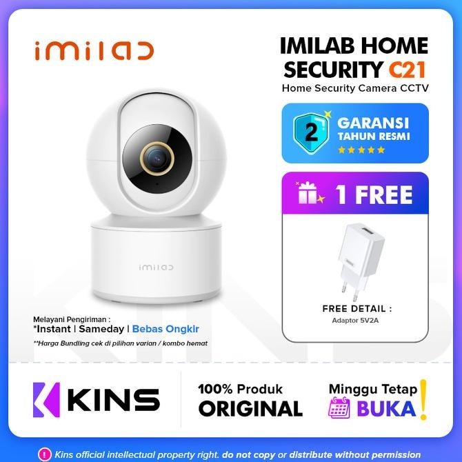 Imilab C21 Home Security Camera 2.5K Night Vision 360 IP Camera CCTV