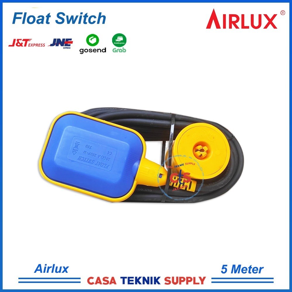 Airlux Float Switch 5 Meter Pelampung Toren Otomatis (Float Switch)