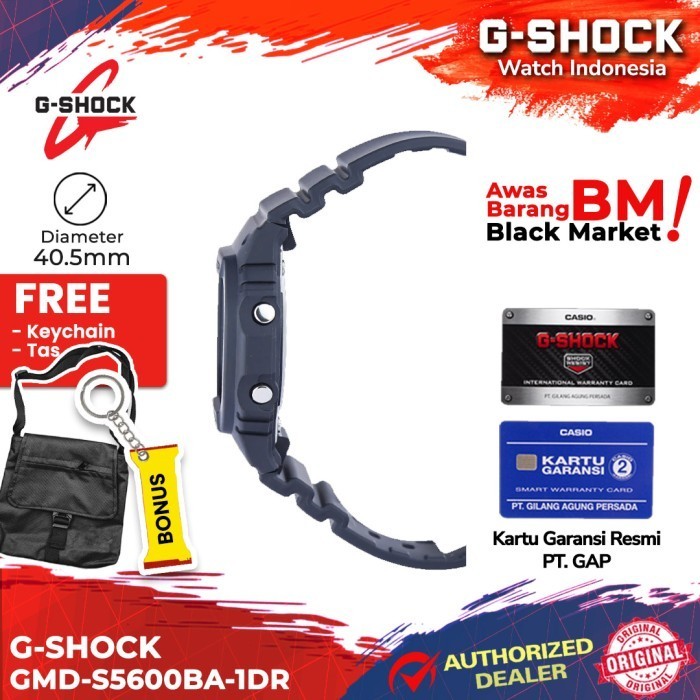 G-Shock Gshock Gmd-S5600Ba-1Dr Gmd-S5600Ba Gmd-S5600 Gmds5600Ba Termurah Terlaris Promo