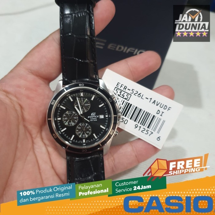 Casio Original Edifice Efr 526L 1A Efr-526L 526 L Pria Termurah Terlaris Promo