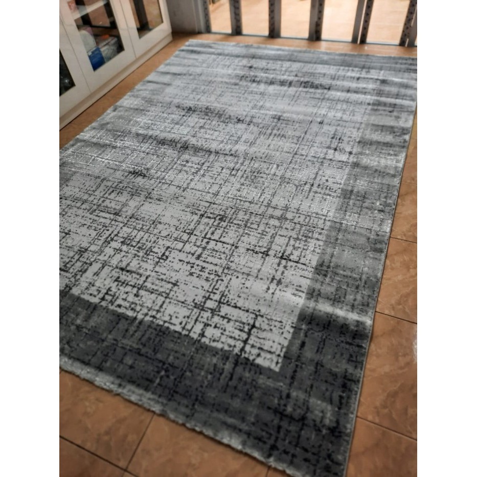 Karpet Turki Import Permadani Asli Turki Uk 200X300 Luxury Black Grey