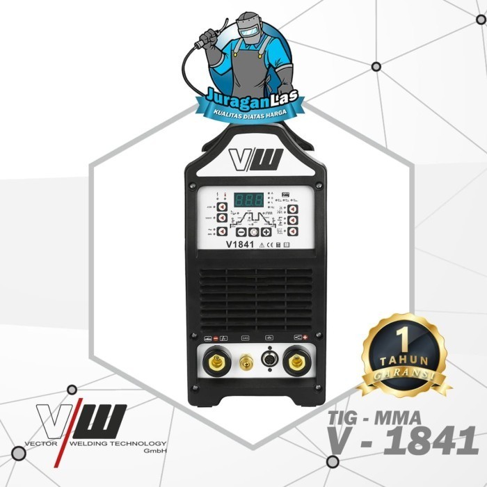 Vector V-1841 Mesin Las Argon Tig Ac / Dc Pulse 180A Termurah Terlaris Promo