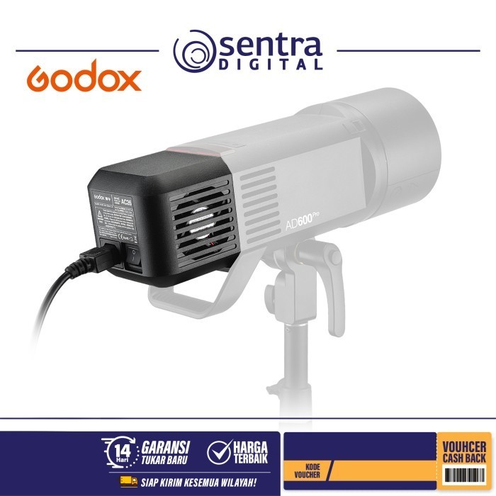 Godox Ac-26 Ac Adapter For Ad600Pro W