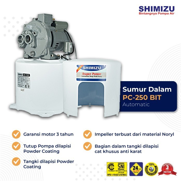 Shimizu Jet Pump Pc-250 Bit Pompa Air