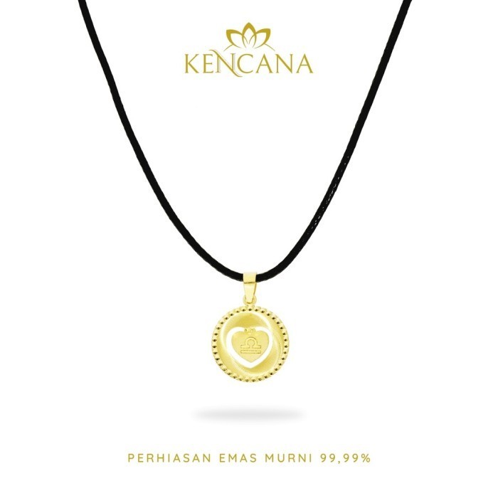 Perhiasan Kencana - Antam X Hartadinata Liontin Zodiakk Kadar 99.99% Termurah Terlaris Promo