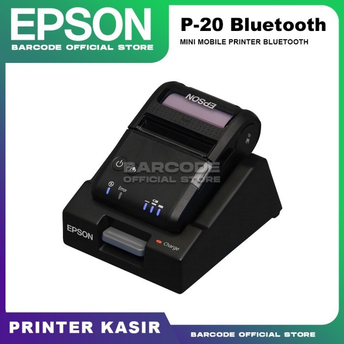 Printer Bluetooth Epson Tm-P20 Print Pos Struk Thermal 58 Mm Portable