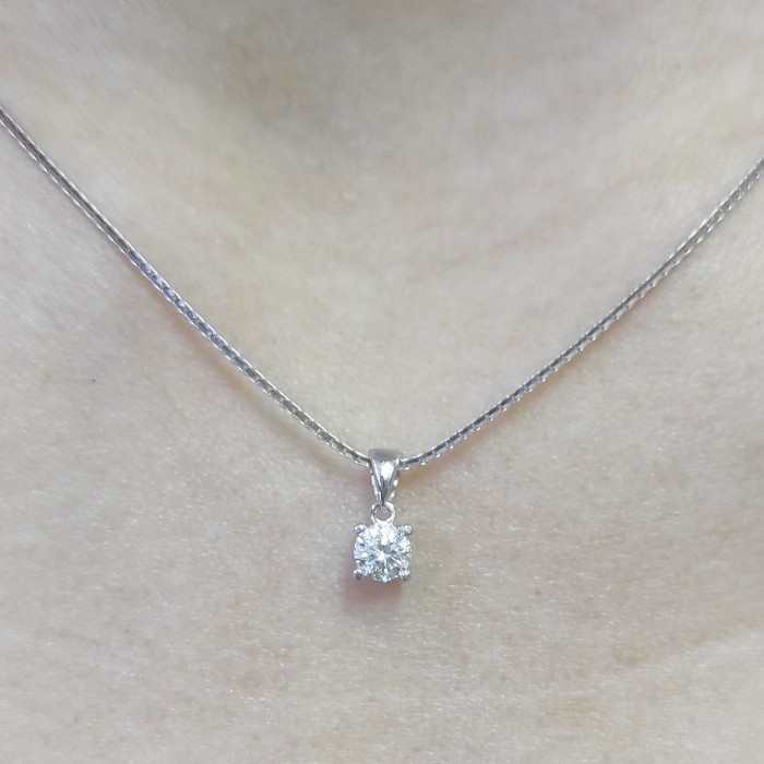 Liontin Berlian Sertifikat Gia Kpd654999 - Kimberly Jewellery