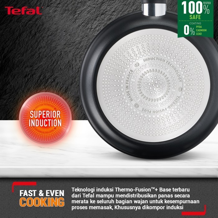 Tefal Unlimited Frypan 20Cm - Premium Cookware / Wajan Anti Lengket