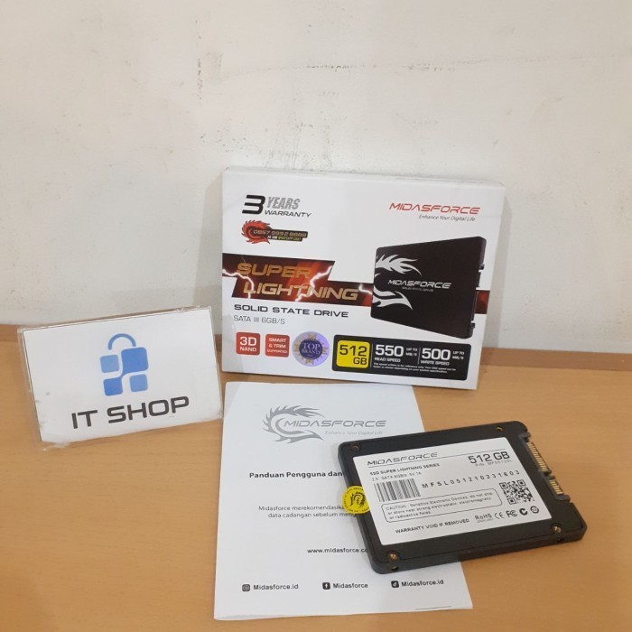 Midasforce Ssd Superlightning 512Gb