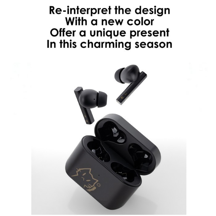 Moondrop Nekocake Kuroneko Anc True Wireless Stereo Earbuds / Tws