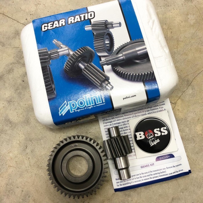 Secondary Gear Ratio Polini 3V Vespa Sprint Primavera Gts S Lx Lxv