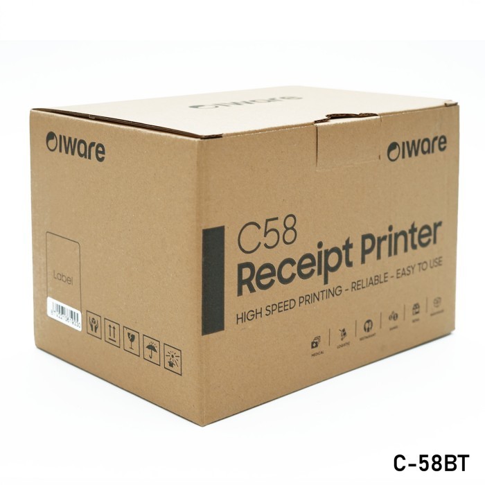 Paket Alat Kasir Iware Bluetooth + Usb Android Windows Supp Gobiz Moka Termurah Terlaris Promo