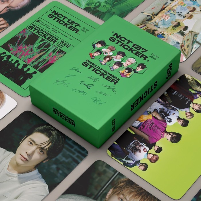 

54Pcsset Kpop 2021 Nct 127 3Rd Album Lomo Cards Photocards Collectibl