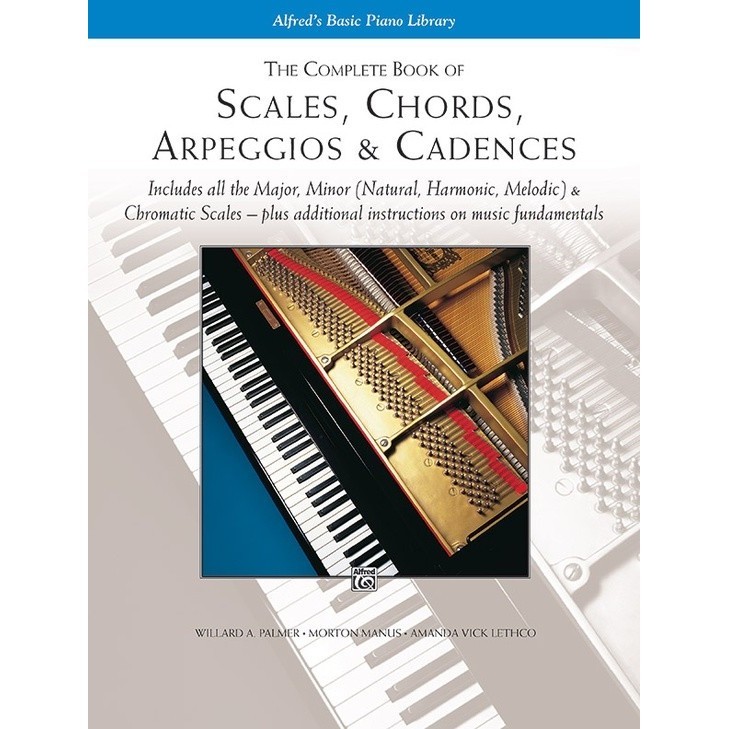 

The Complete Book Of Scales, Chords, Arpeggios & Cadences