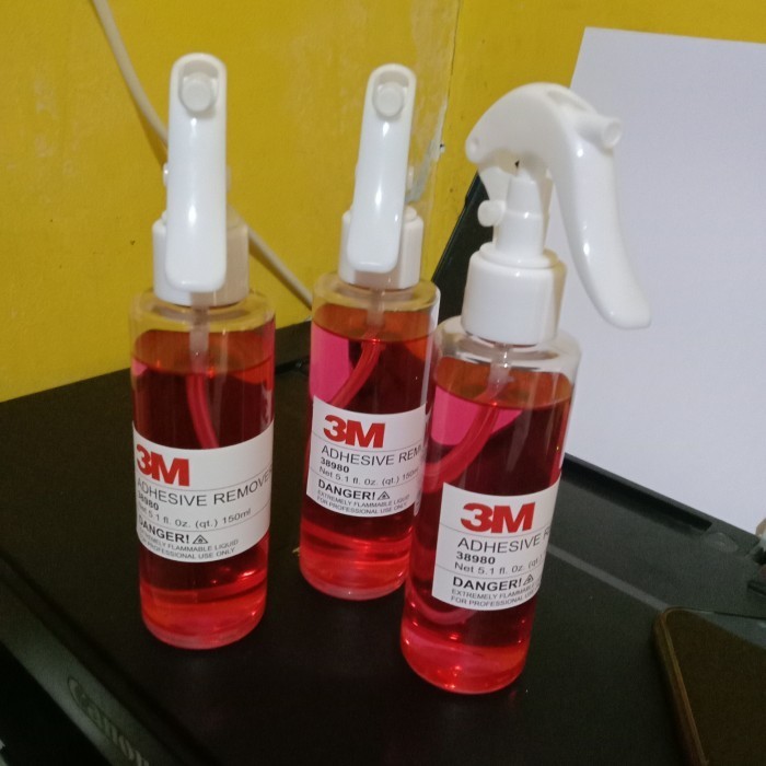 adhesive remover 38080 3m - Cairan penghilang Bekas Lem 3M - 50 ML