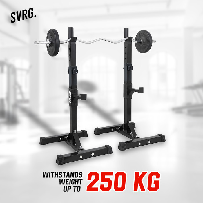 Svrg. Squat Rack Stand Adjustable Squat Rack Squat Stand Termurah Terlaris Promo