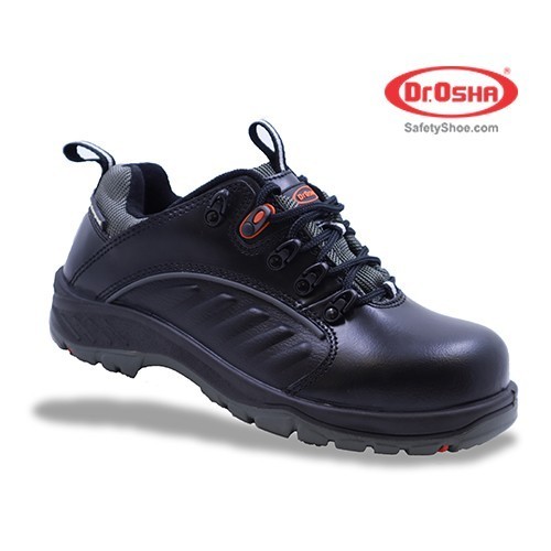 Dr.Osha Safety Shoes Sepatu 9171 S2 Paradise Lace Up Black Composite Termurah Terlaris Promo